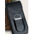 3 Cigar Magnetic Leather Case with Cutter